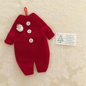 Santa’s Underwear Gift Card Holder Ornament